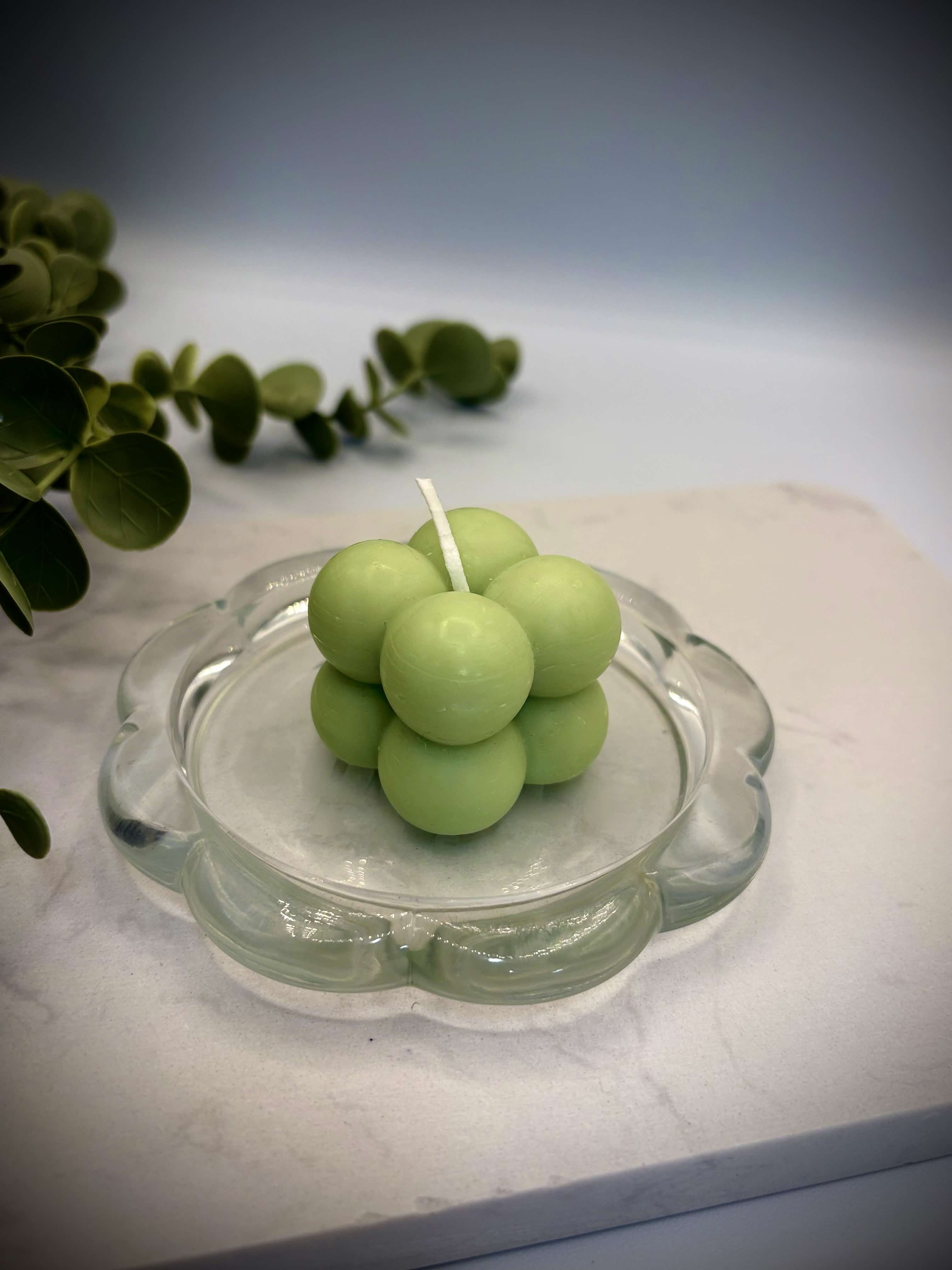 Plate + 1 Small Candle